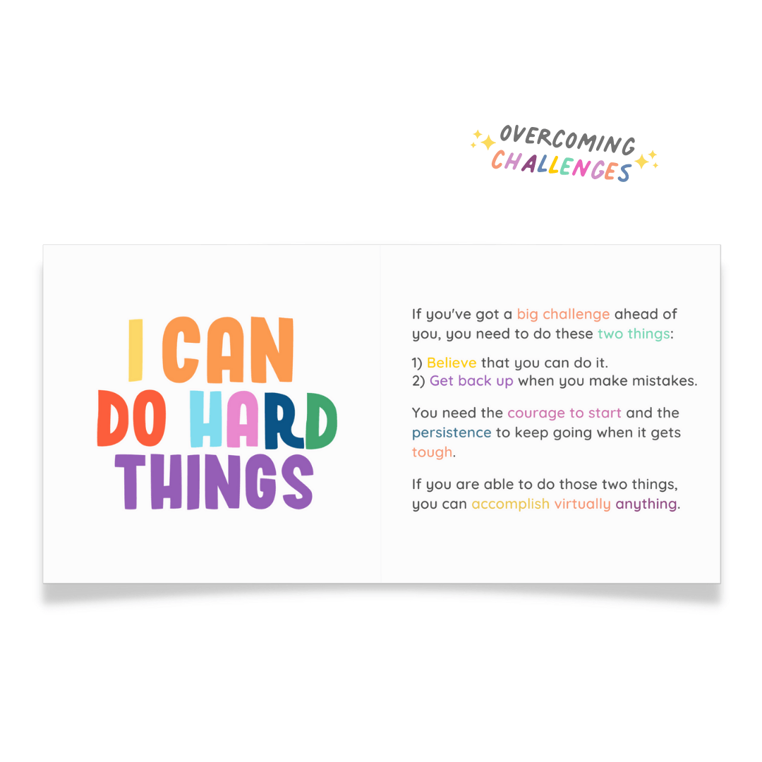 I Can Do Hard Things Sticker and Card - Feminist Friends