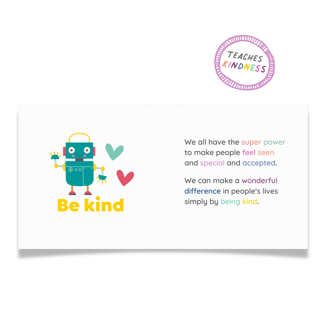 Be Kind Sticker and Card - Feminist Friends