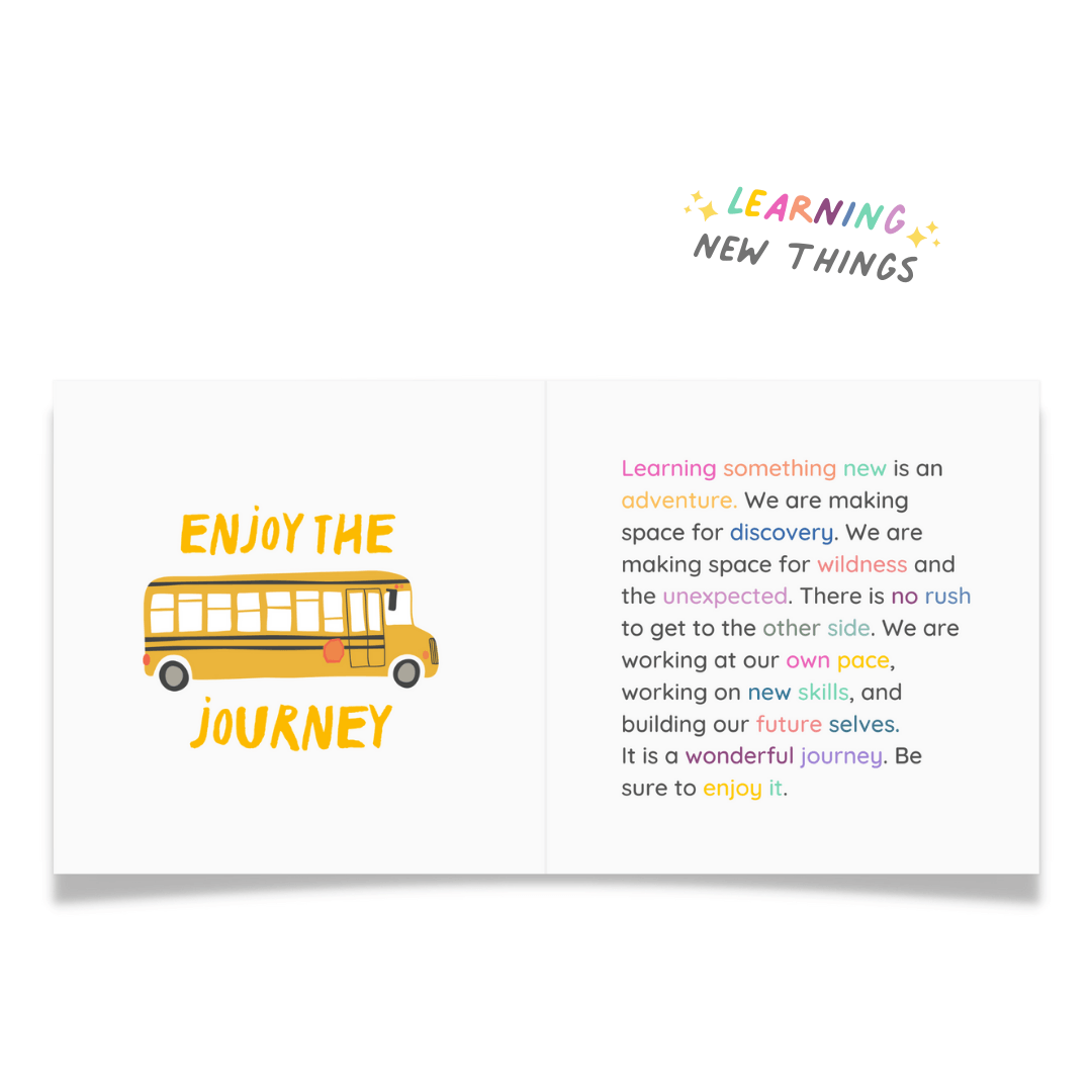 Enjoy the Journey Sticker and Card - Feminist Friends