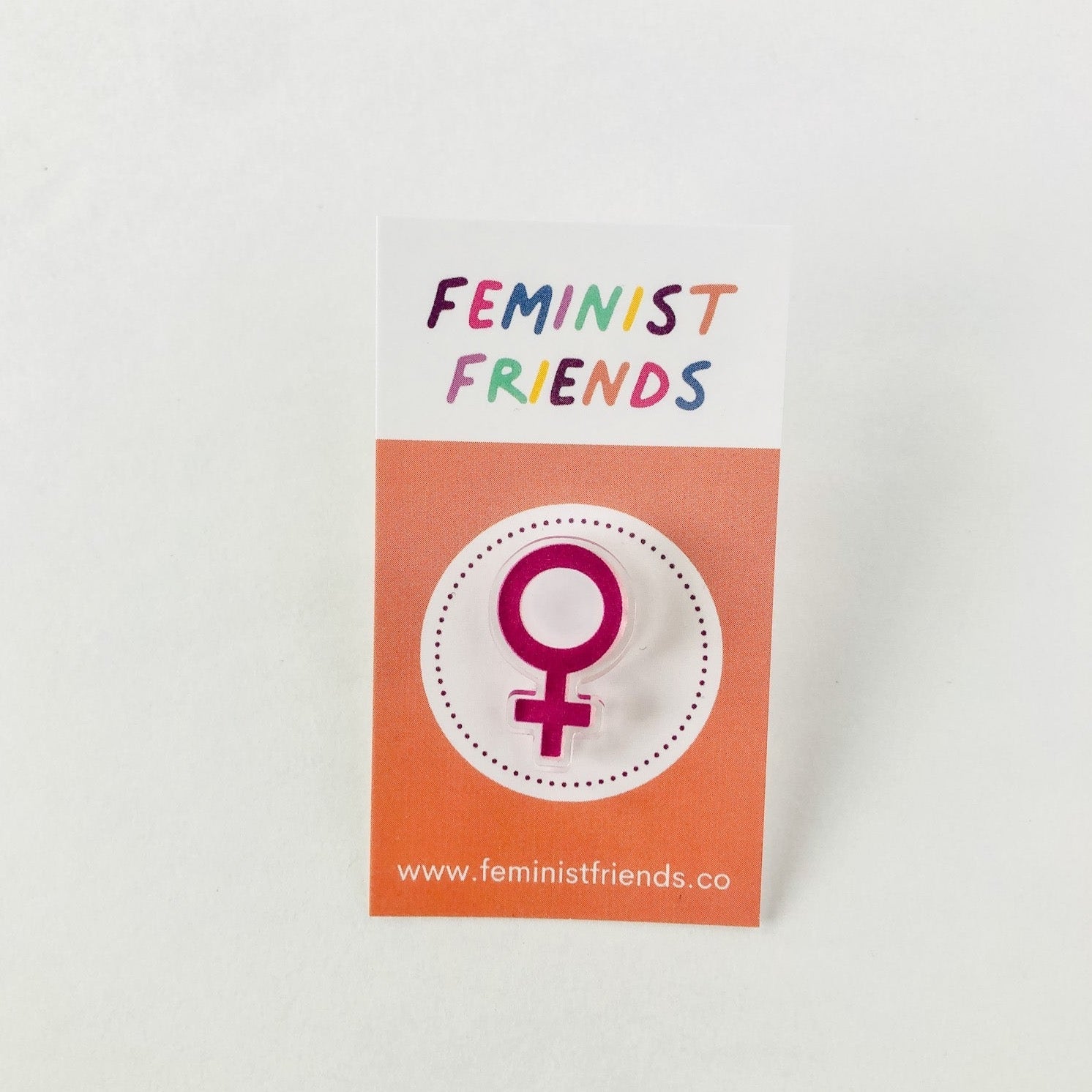 Female Symbol Pin - Feminist Friends