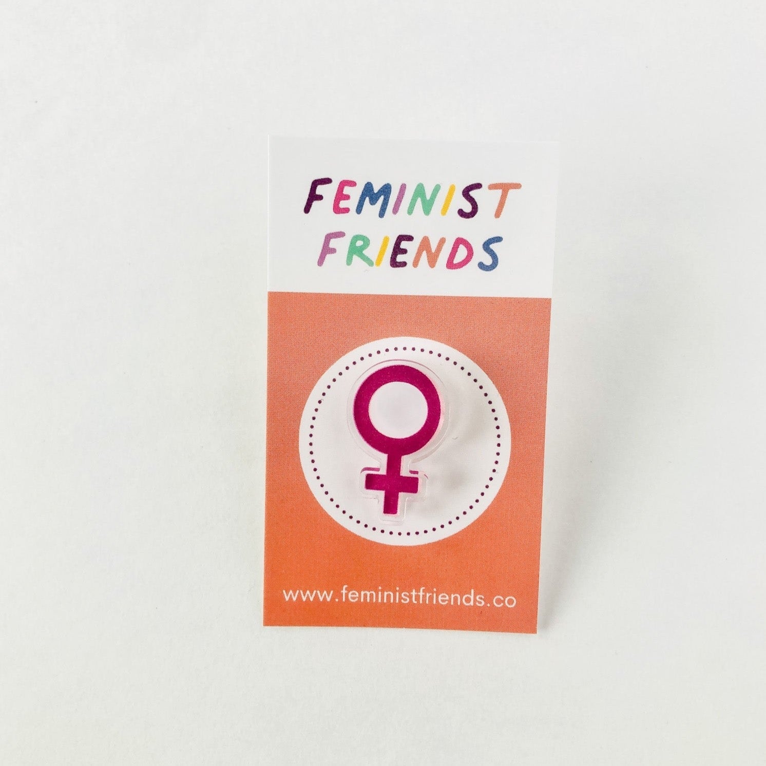 Female Symbol Pin - Feminist Friends