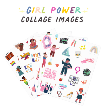 Girl Power Inspiration Board Graphics - Printable