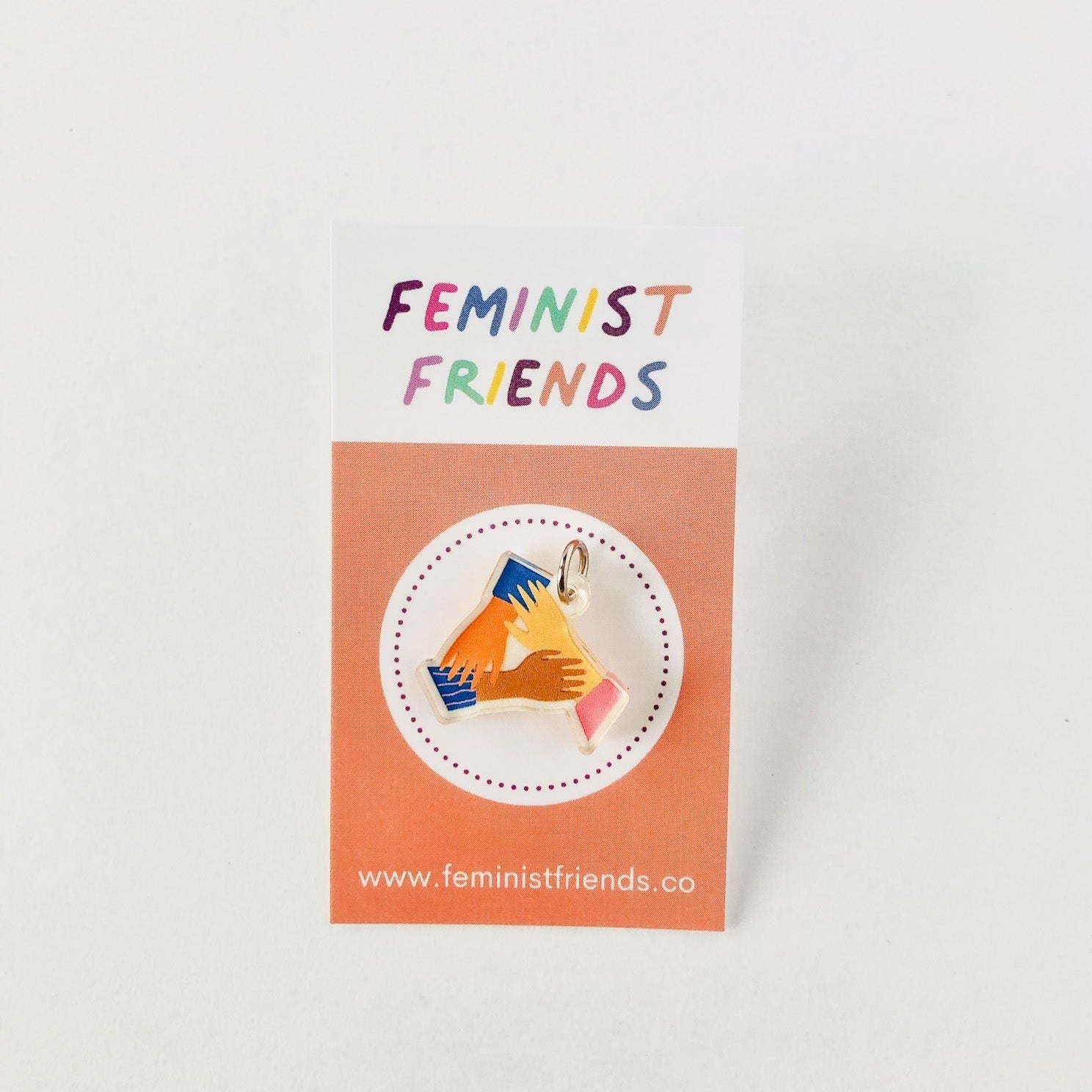 Helping Hands Charm - Feminist Friends