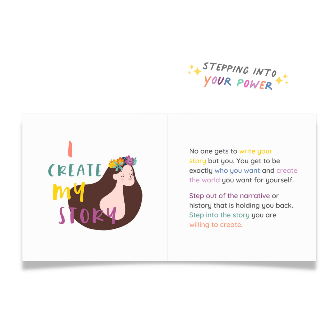 I Create My Story Sticker and Card - Feminist Friends