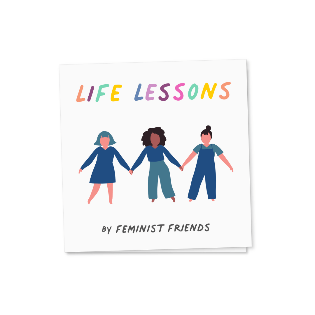 Let People Be Sticker and Card - Feminist Friends